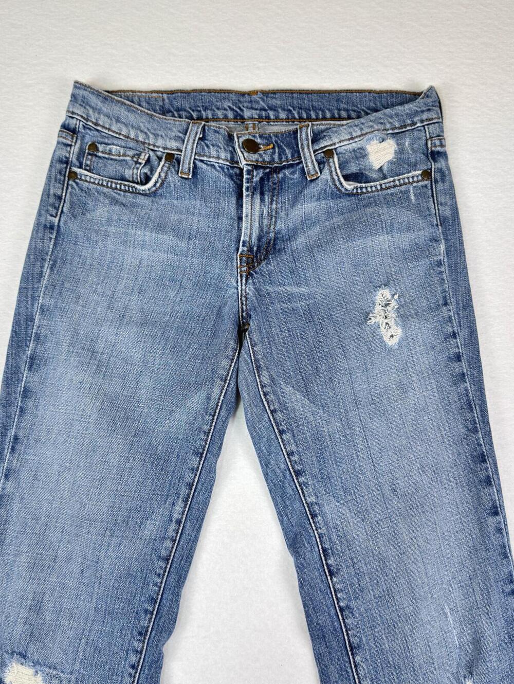 Distressed Low Rise Jeans - Picture 3 of 7